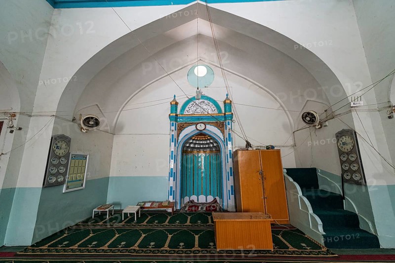 Interior of the red mosque