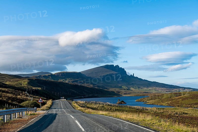 Road leading to the old man of Storr