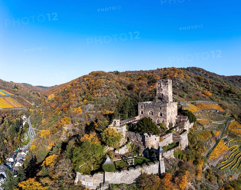 Gutenfels Castle in Kaub am Rhein