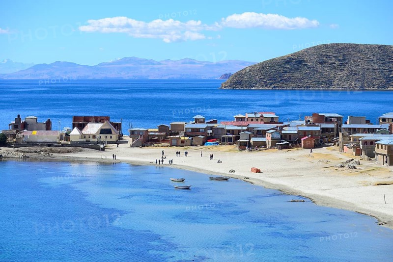 Bay with sandy beach