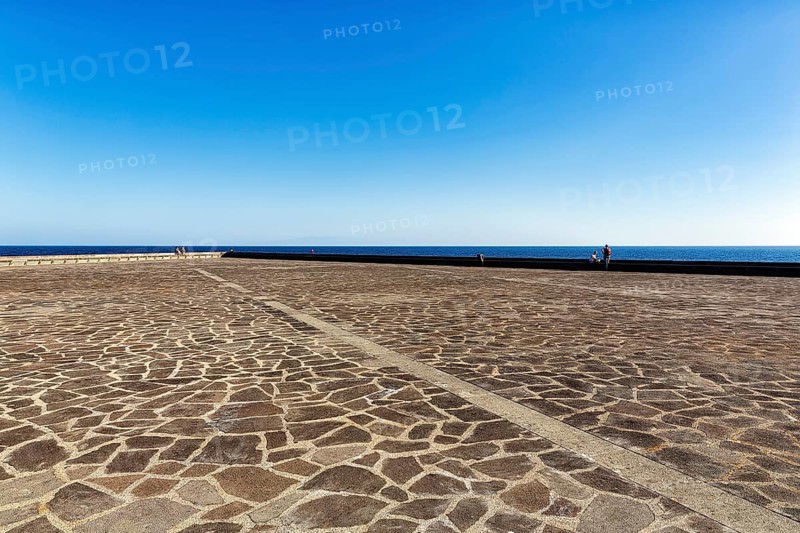 Large terrace at the Auditorio de Tenerife concert hall