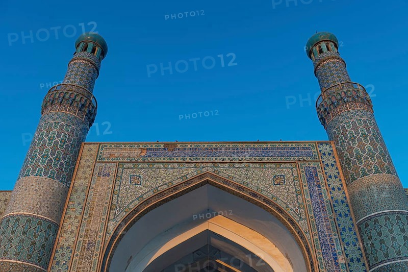 Sunrise over the Great Mosque of Herat