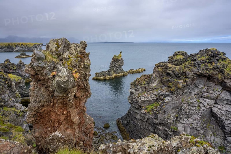 Cliff coast near