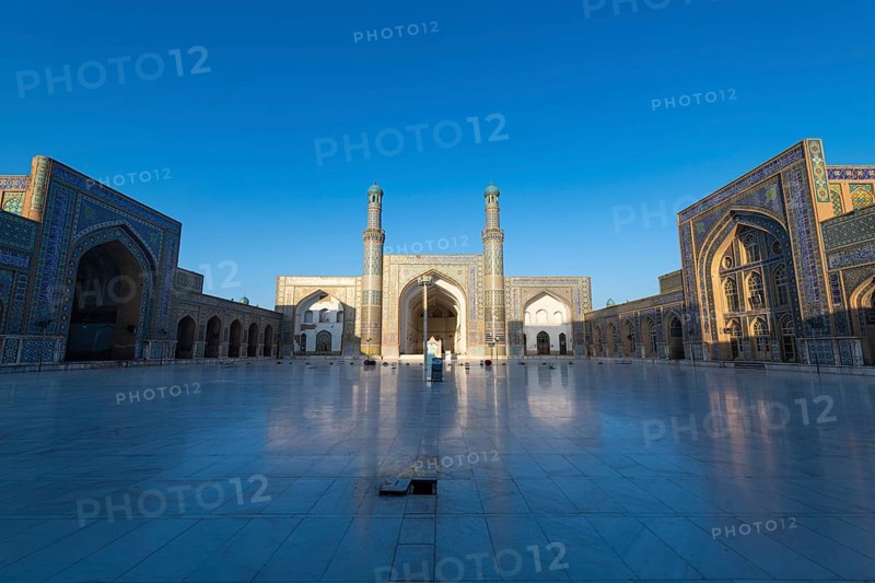 Sunrise over the Great Mosque of Herat