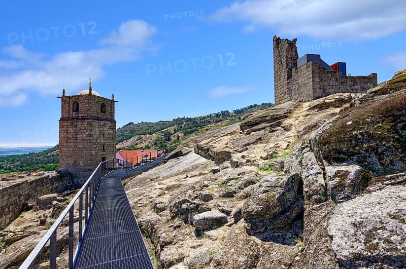 Castle bell and clock tower