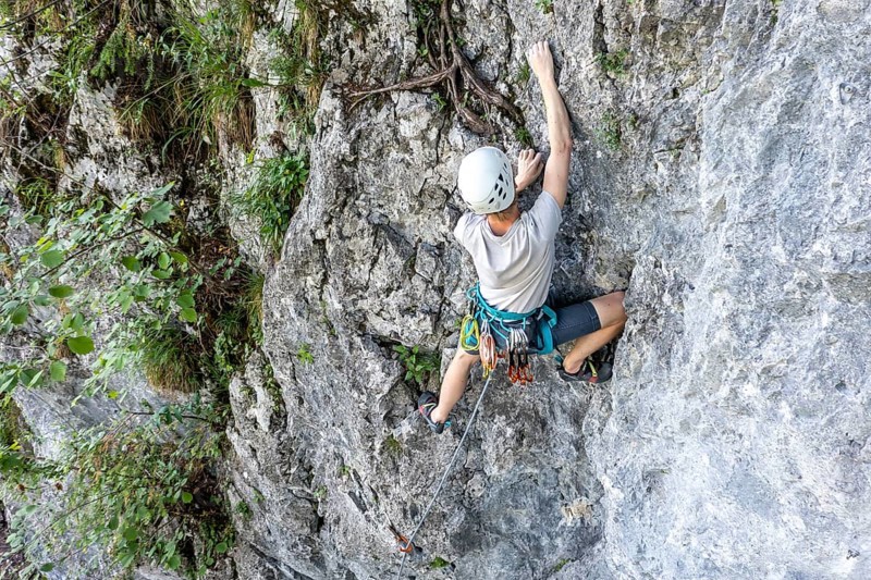 Climbing area Zellerwand