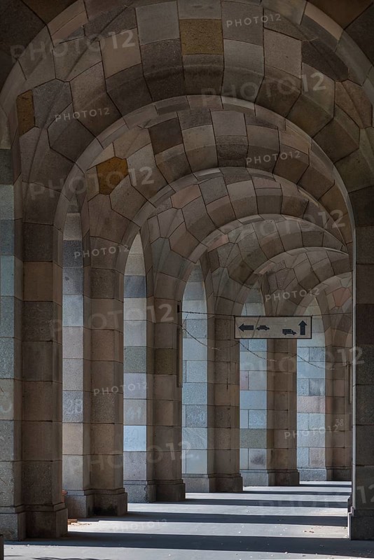 Arcade circuit of the Congress Hall