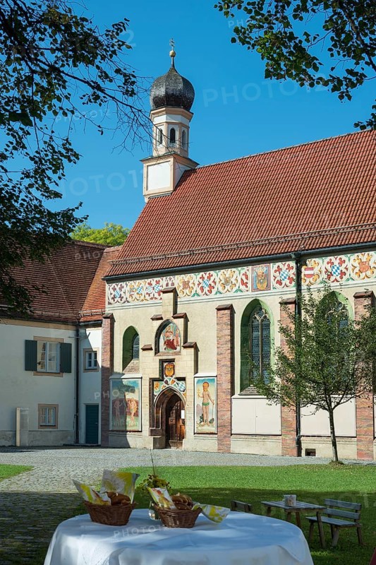Chapel in the courtyard of Blutenburg Palace