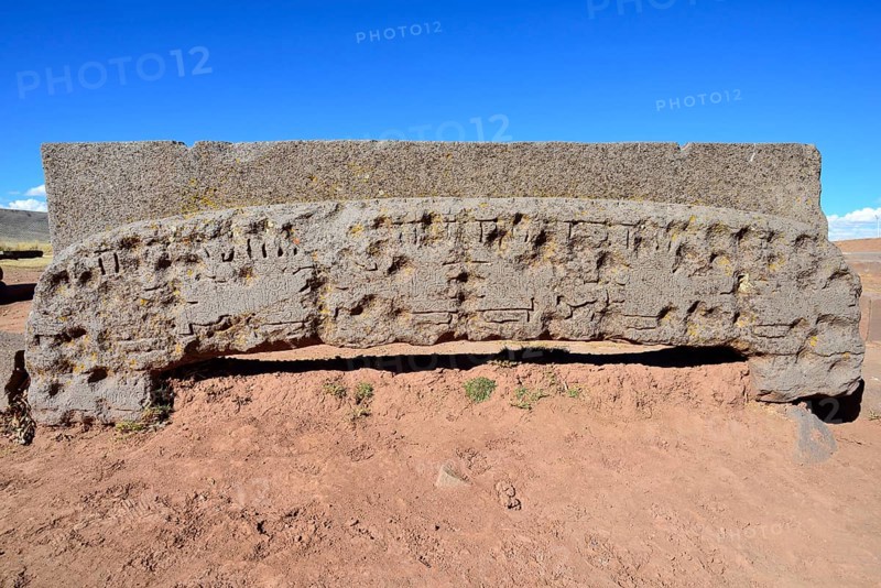 Remains of an archway from the pre-Inca period