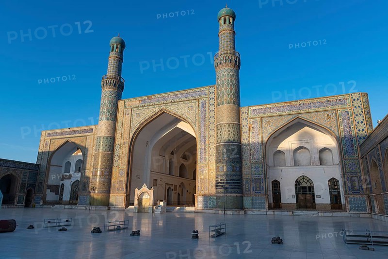Sunrise over the Great Mosque of Herat
