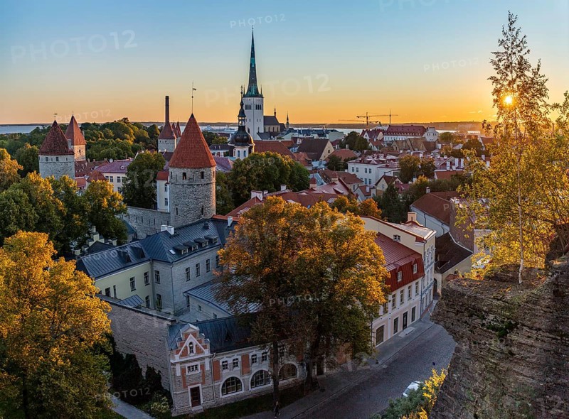 View over the old town
