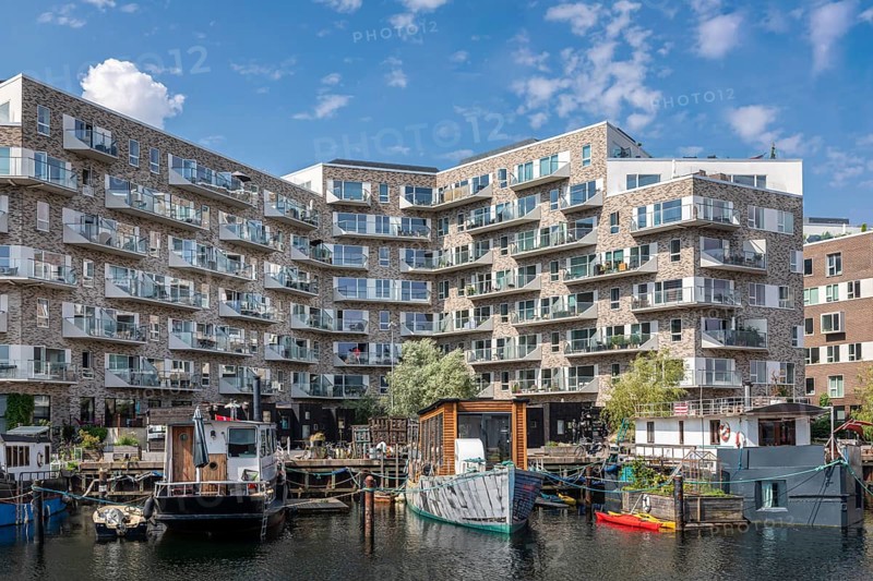Newly developed modern apartments