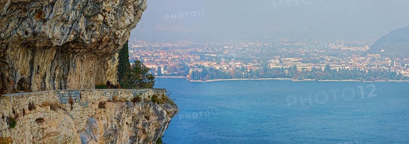 Old coastal road and hiking trail Via Ponale