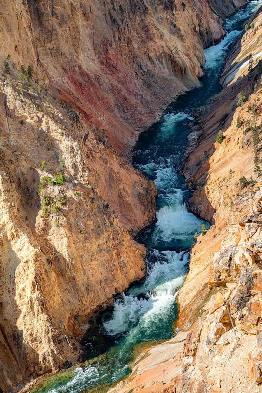 River flowing through Sulphur Canyon