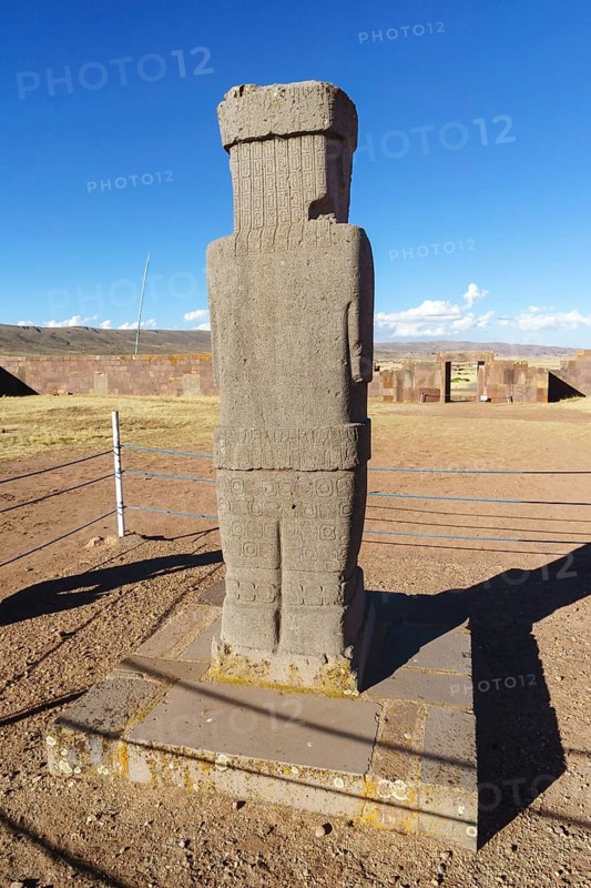 Ponce Monolith from behind