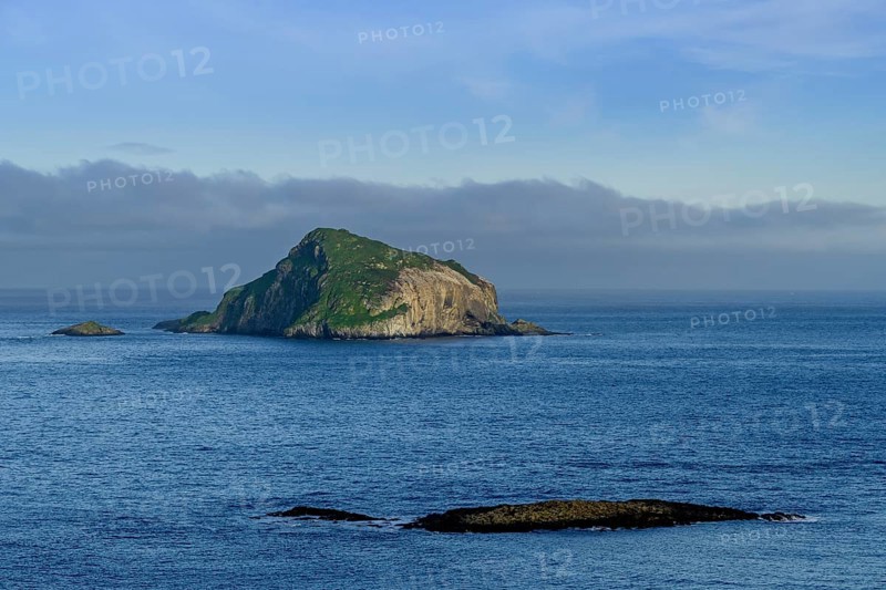 View to the bird island Skruour