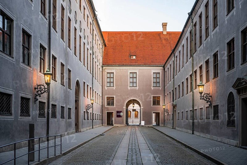Entrance to a courtyard in the Residenz