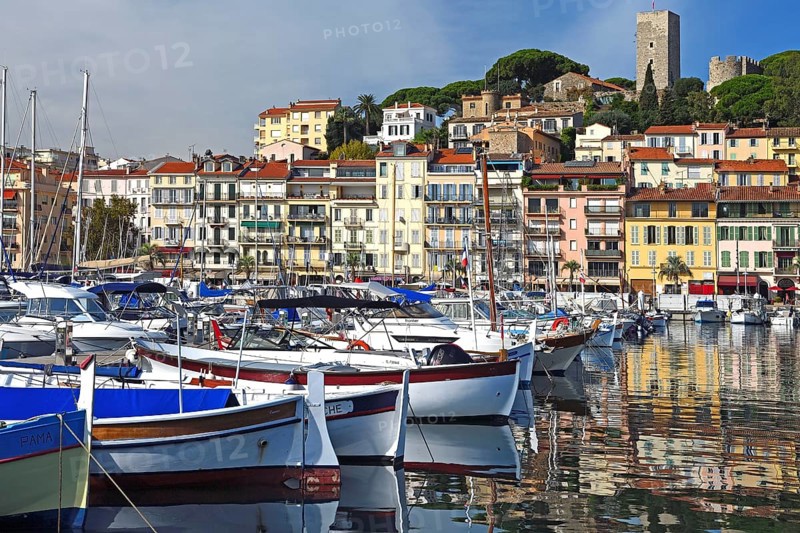 Port and old town of Cannes
