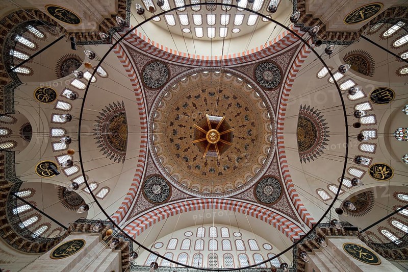 The Suleymaniye Mosque was commissioned by Sultan Suleyman