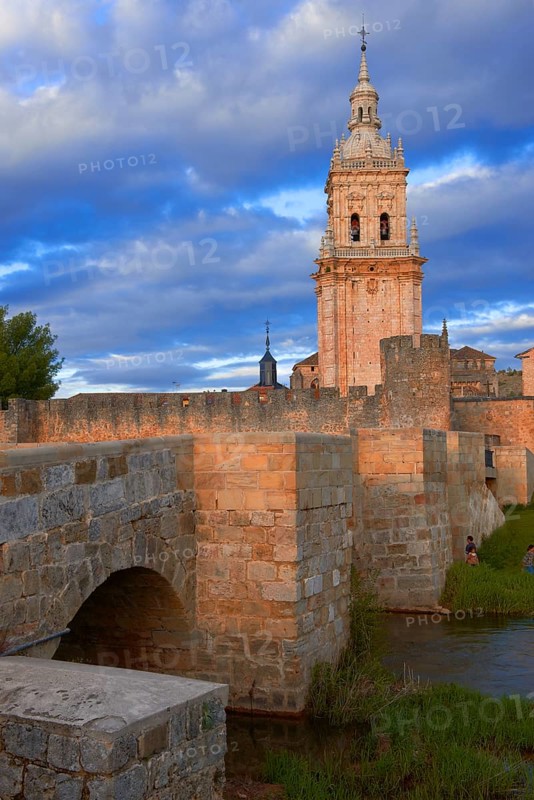 Cathedral bell tower and city wall