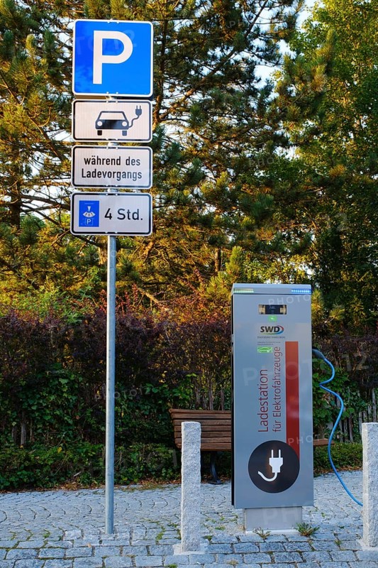 Parking for electric vehicles