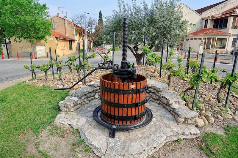 Old wine press