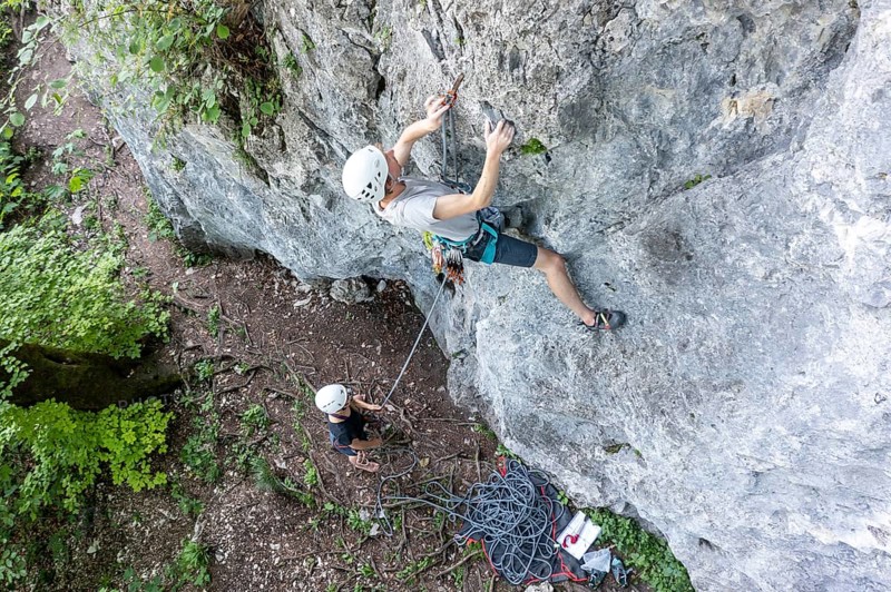 Climbing area Zellerwand