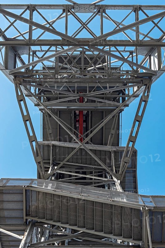 Observation mine shaft tower