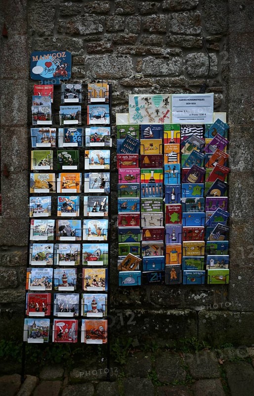 Picture postcard stall