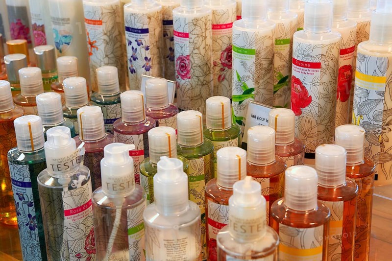 Various testers for perfumes