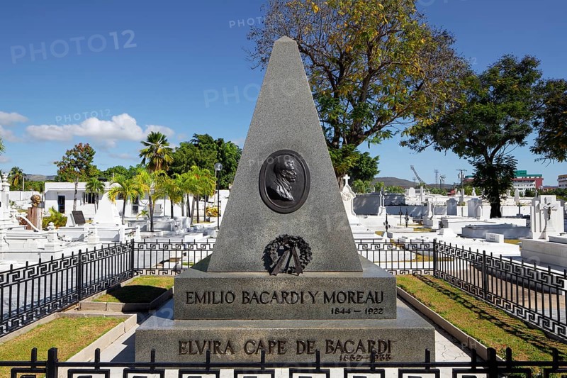 Grave of Emilio Bacardi Moreau 1844-1922