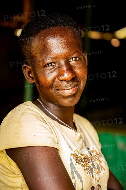 Young girl of the Laarim tribe