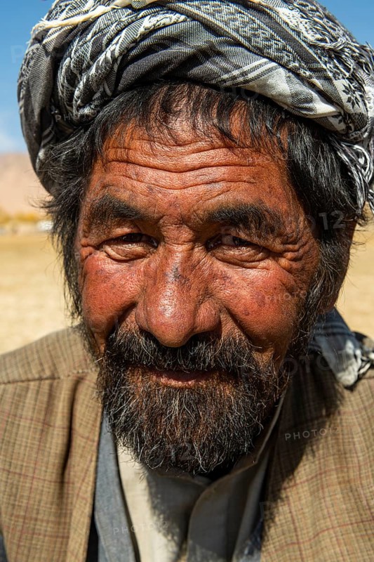 Hazara man at a Buzkashi game
