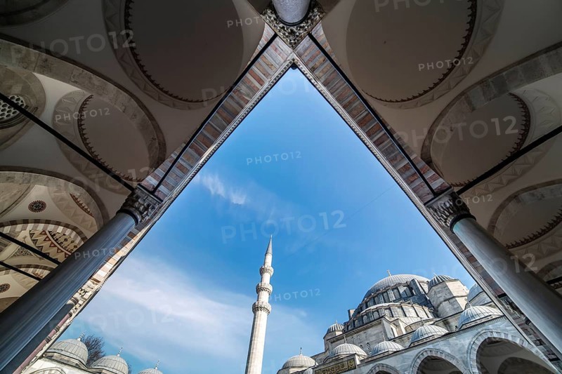 The Suleymaniye Mosque was commissioned by Sultan Suleyman