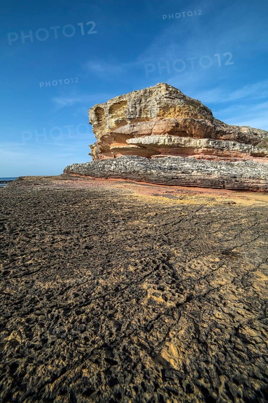 Pink rocks in Kefken