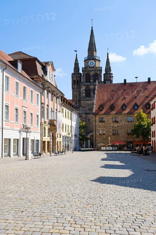 Johann Sebastian Bach Square in the Old Town
