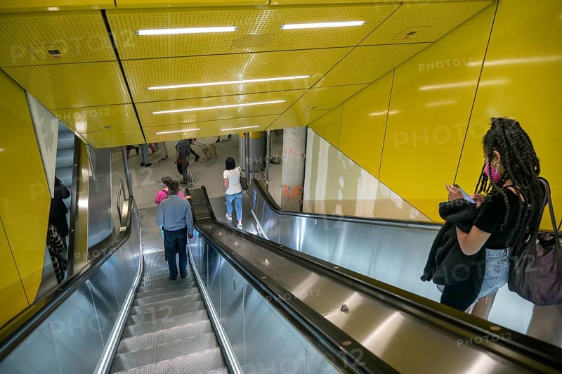 Escalator to Sendlinger Tor underground station