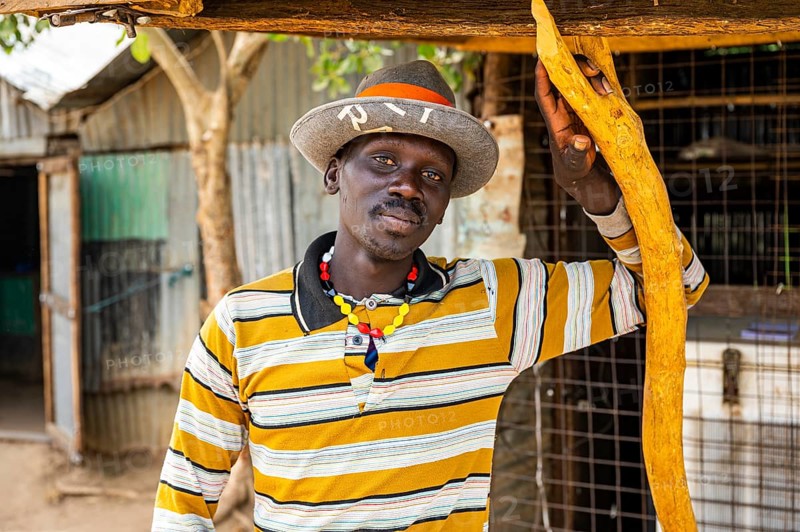 Young man from the Laarim tribe