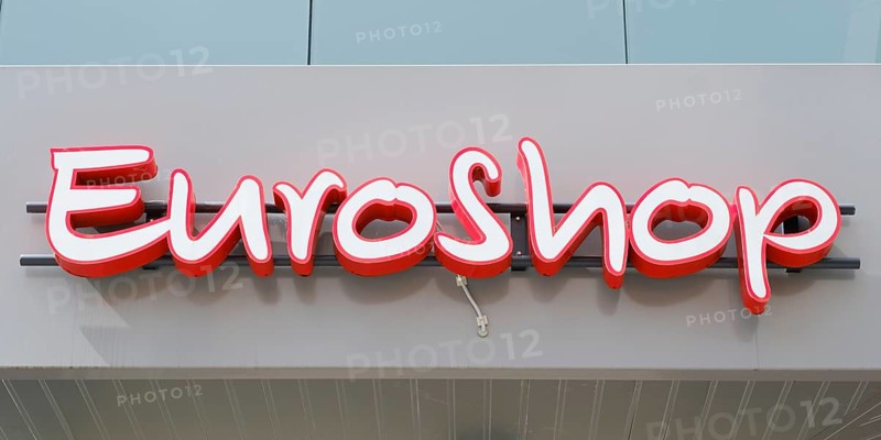 Facade with sign EuroShop