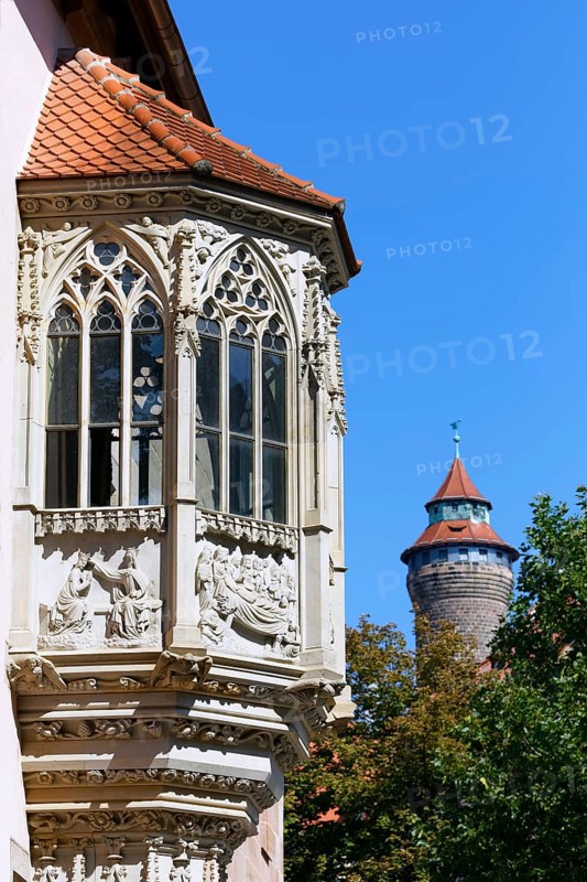 Choerlein or bay window at the Sebald vicarage
