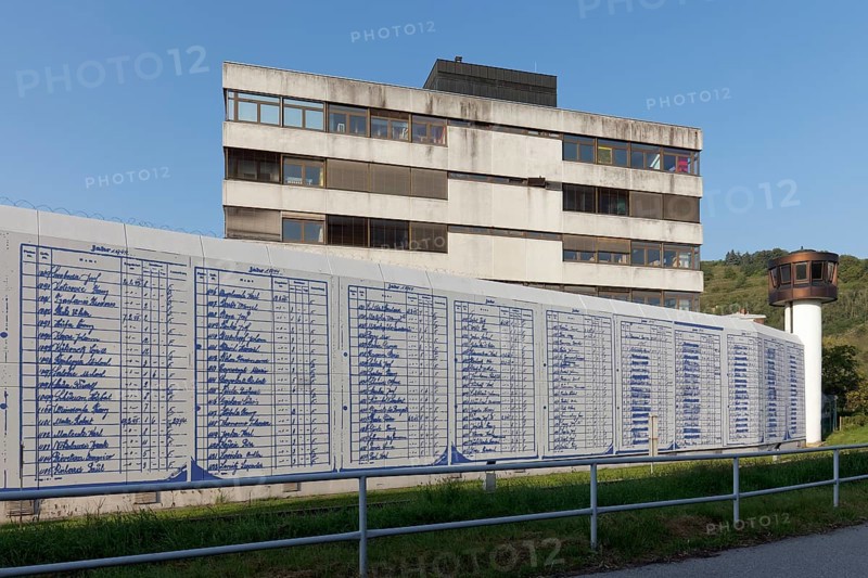 Prison wall designed by artist Ramesch Daha