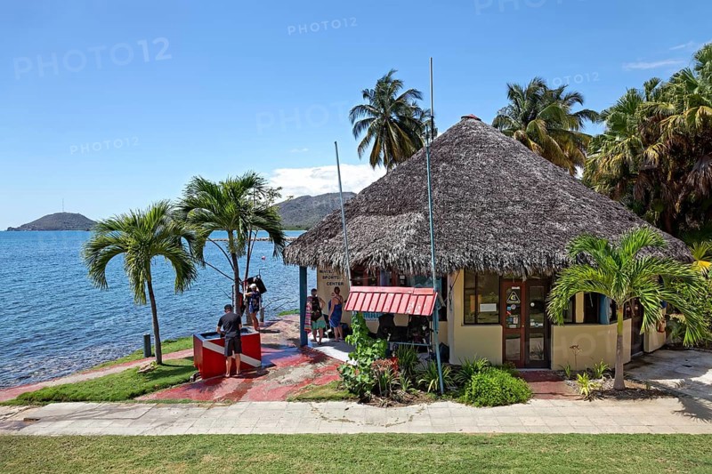 Dive centre from Hotel Sierra Mar-Galeones on Caribbean Sea