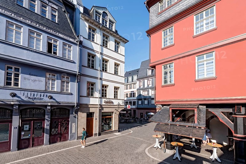 Modern and reconstructed town houses