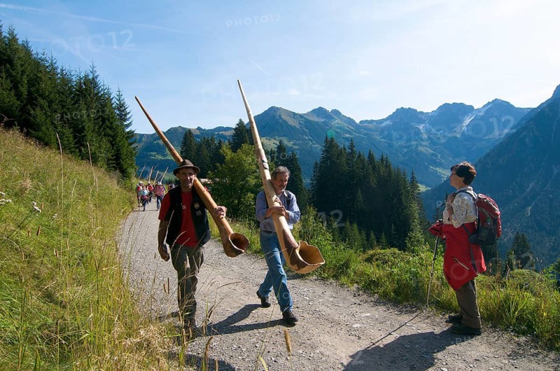 Alphorn hike on the Sonnalp