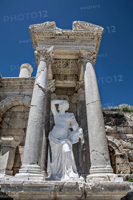 Antoninus Fountain of Sagalassos in Isparta