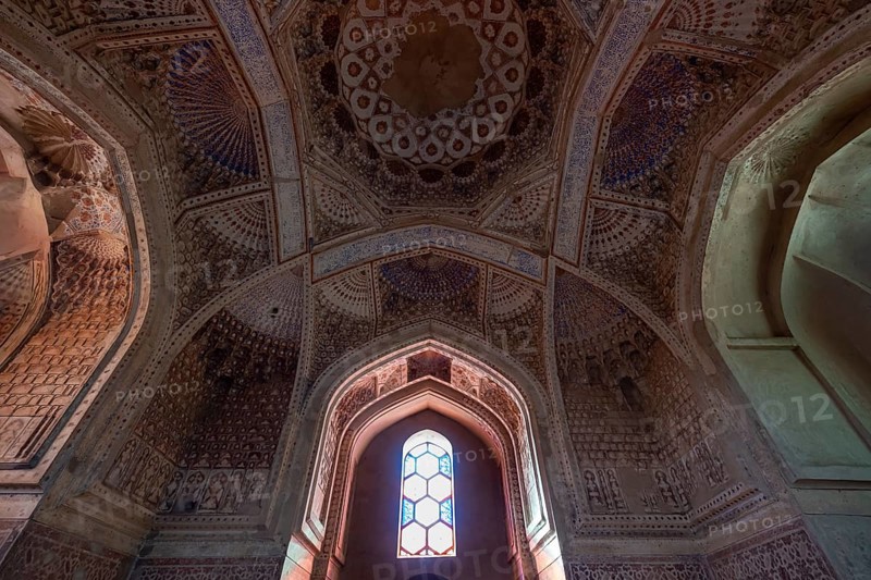Beautiful ornamented interior