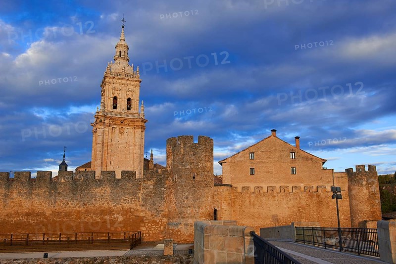 Cathedral bell tower and city wall