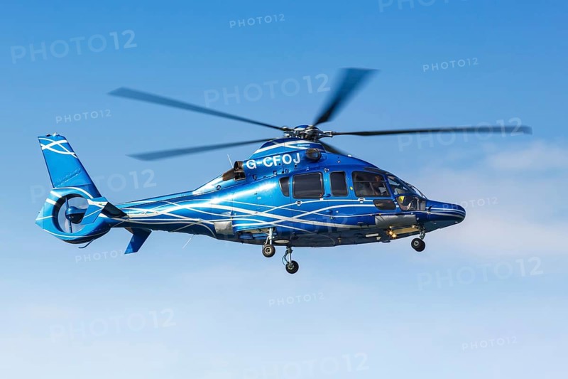A private Eurocopter EC-155B helicopter