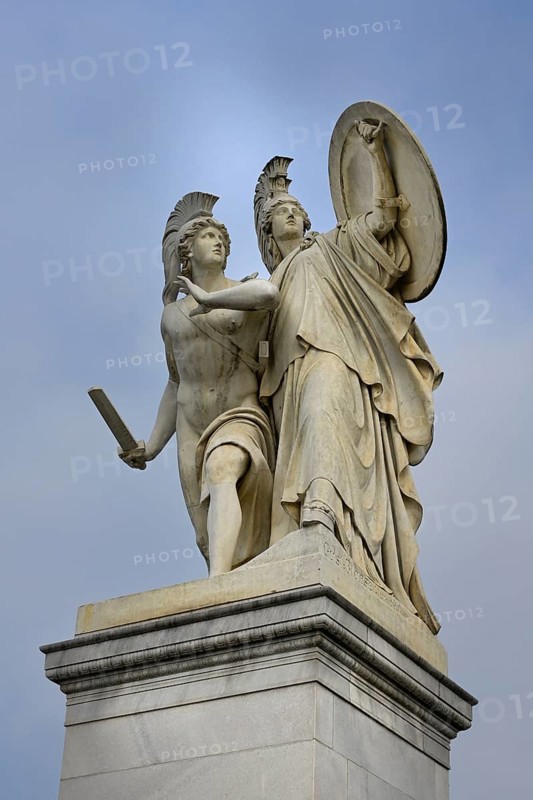 Greek mythology statue on Schloss bridge