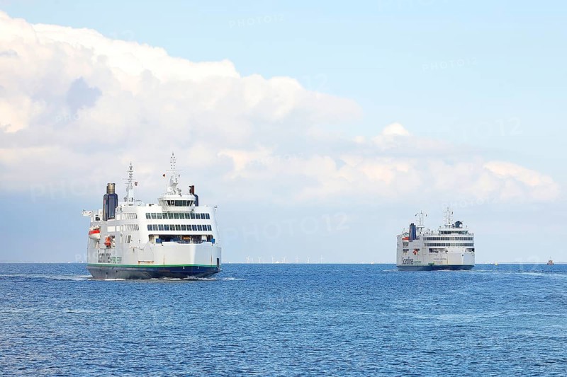 Ferries off Puttgarden
